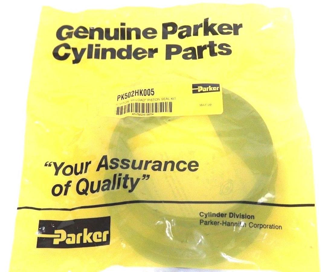 NIB PARKER PK502HK005 5" VITON HI-LOAD PISTON SEAL KIT