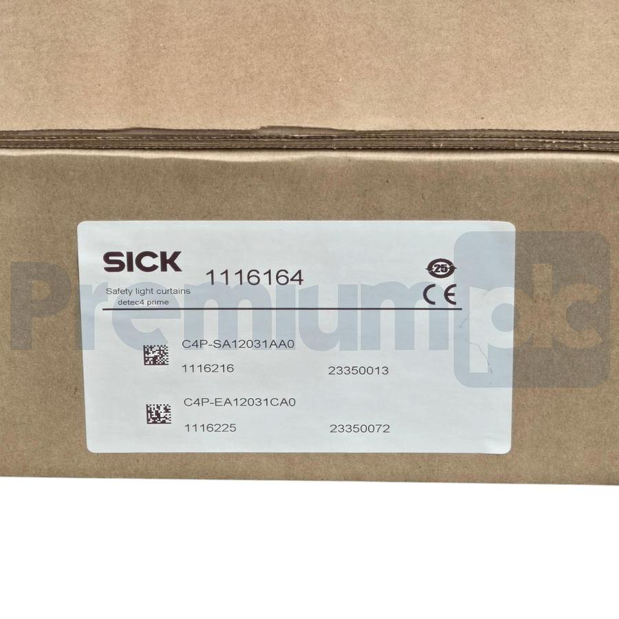 Used SICK C4P-PA12031S002 | 1116164 detec4 prime Safety Light Curtain Set/Kit NSFS