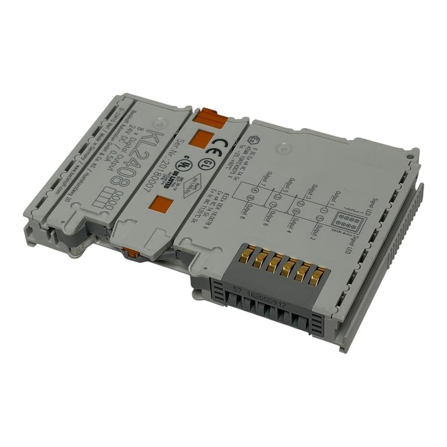 Used Beckhoff KL2408 Digital Output Module 8 Channel 24VDC 0.5A Bus Terminal New