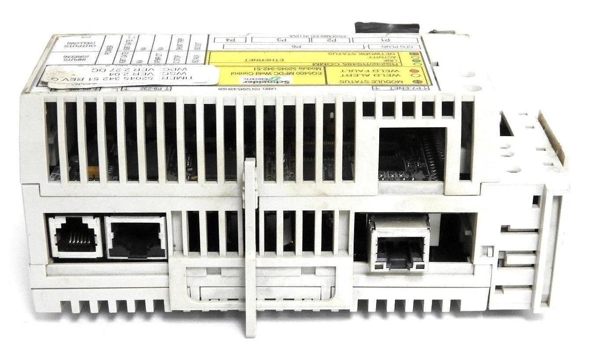 Used SCHNEIDER ELECTRIC SQUARE D EQ5400 MFDC WELD CONTROL MODULE 52045-342-51