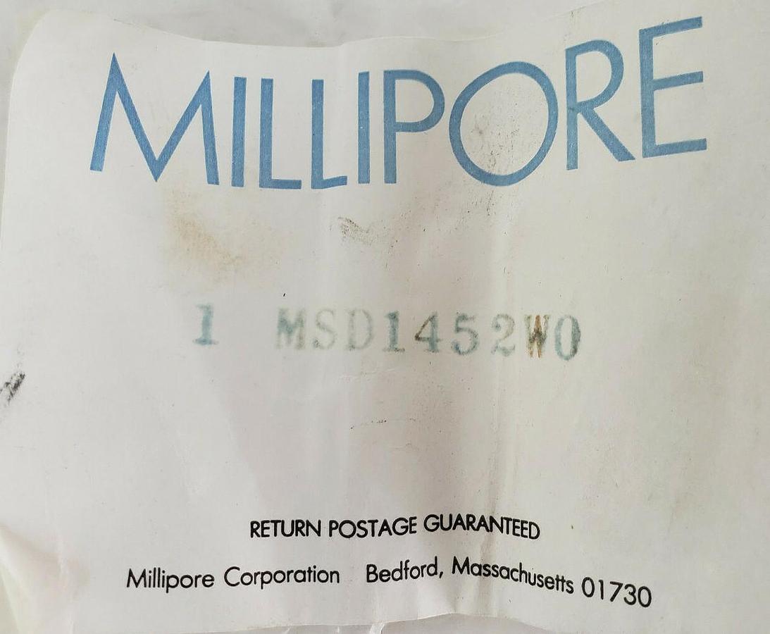 Used LOT OF 2 NEW MILLIPORE MSD1452W0 HEADLESS THREADED BOLT SHAFTS, 8" L X 1/2" DIA