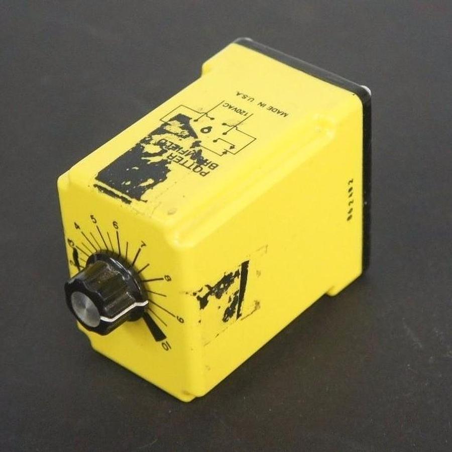 Used POTTER & BRUMFIELD CGB-38-70010M TIME DELAY RELAY 10MIN, 120VAC