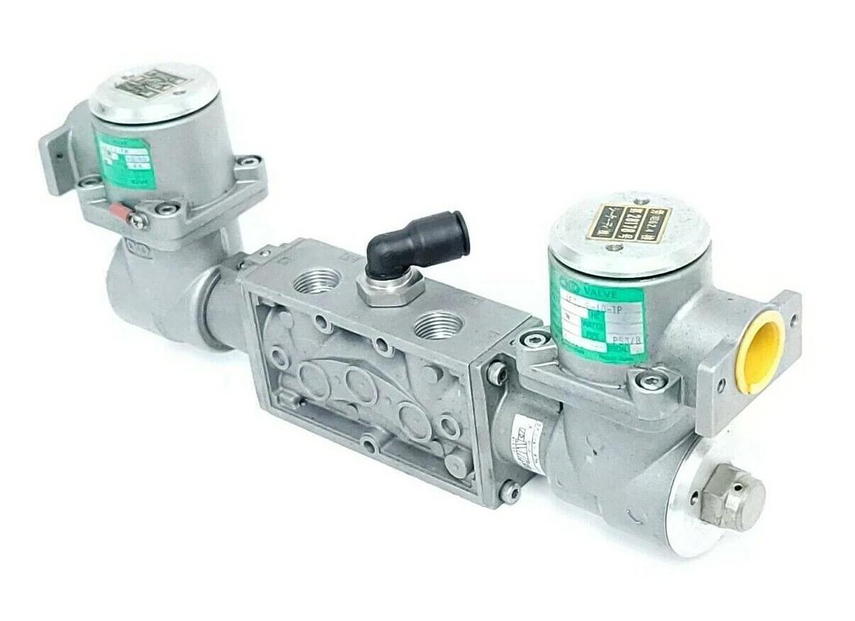 Used CKD 4F320E-10-TP SOLENOID VALVE 4F320E10TP VOLTS: AC200V