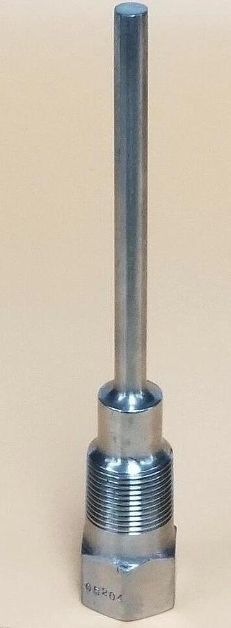NEW EDISON 304 SS 14140 14214 05204 THREADED THERMOWELL 1-1/4'' IN. THREAD 20MM