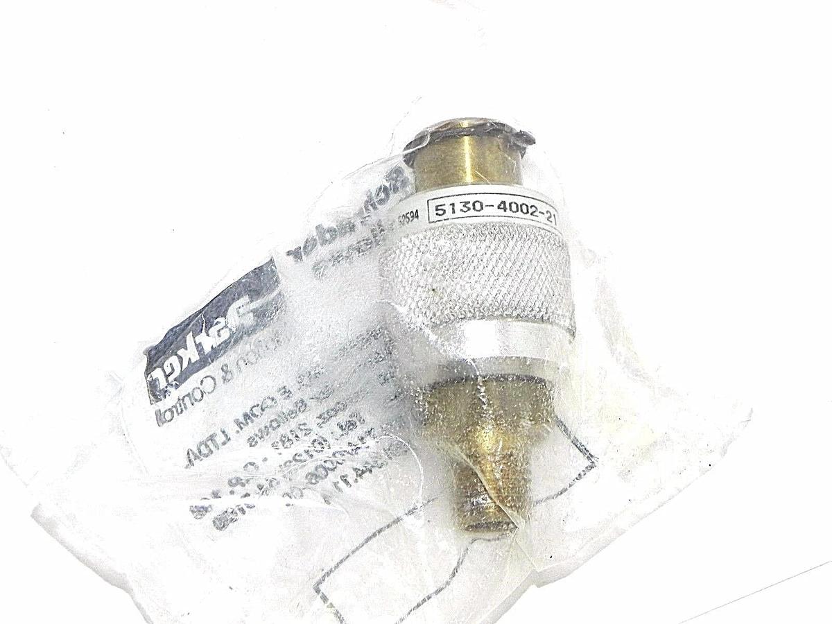 Used NIB PARKER SCHRADER BELLOWS 5130400221 BRAZILIAN VALVE 5130-4002-21