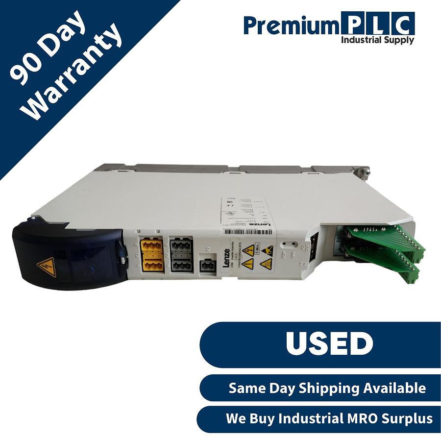 Used Lenze E70ACMSE0054SA2ETR i700 Double Servo Inverter 2x5A 1.1kW EtherCAT 13440168