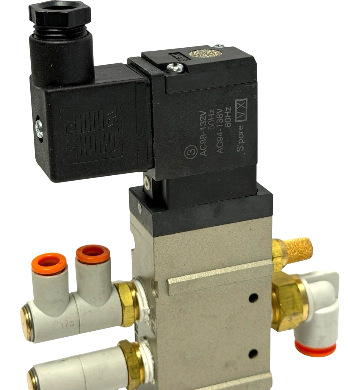 Used NEW SMC VFS2120-3D-02T SOLENOID VALVE VFS21203D02T 5-PORT 1/4 PORT SIZE