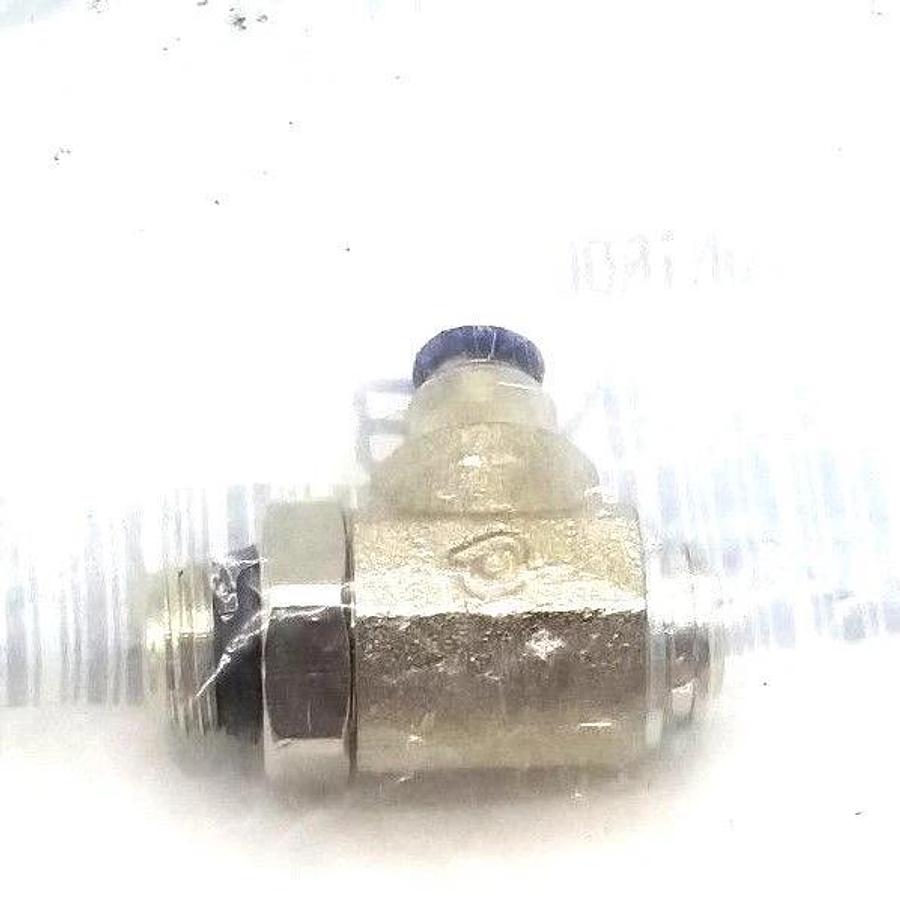 Used NEW ANDERSON FITTINGS P953PPNI-2A-5 NI FLOW CONTROL 1/8'' NICKEL PLATED 6MN33