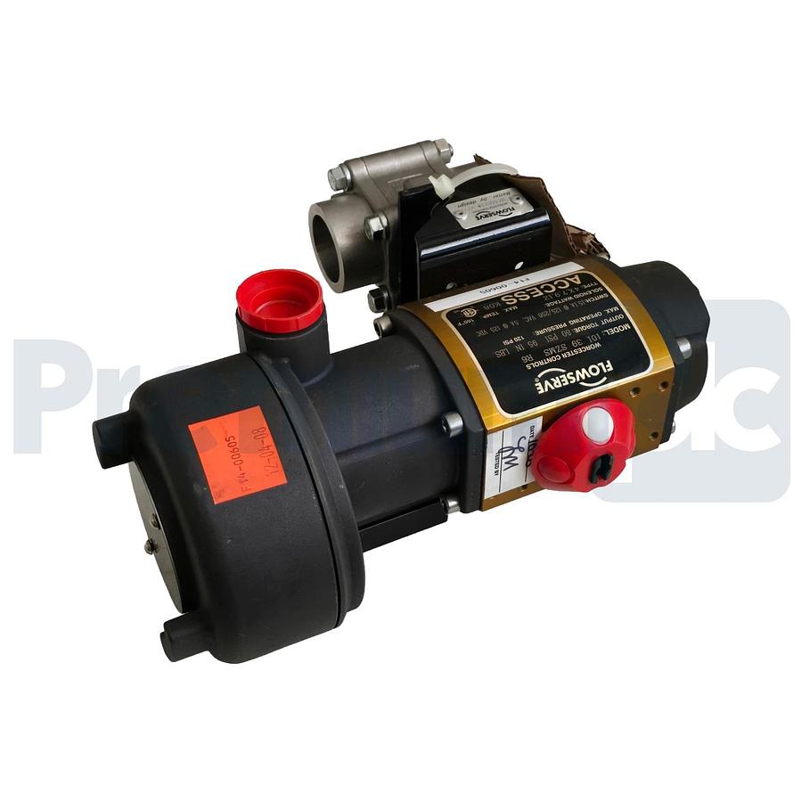 Flowserve Worcester Series 39 Actuator 10L-39-SZMS-R6 & B446TSW Ball Valve NSNP