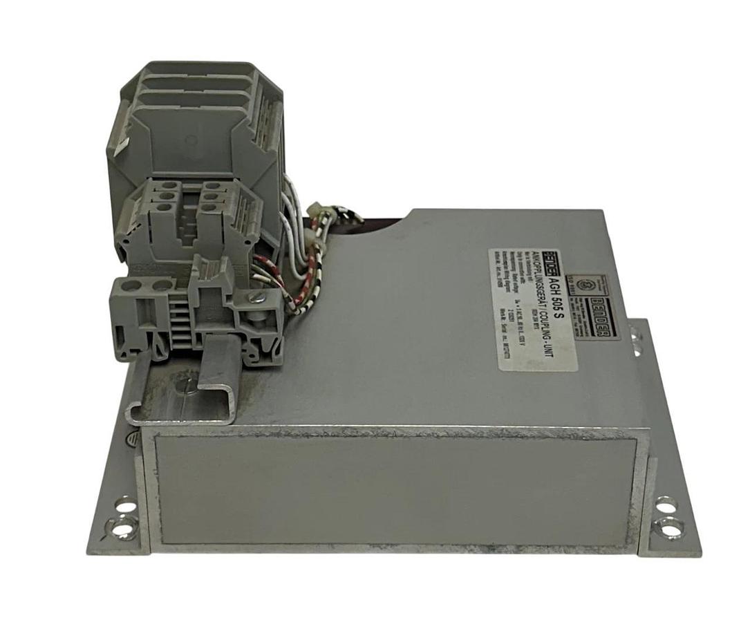 Used BENDER AGH 505 S / AGH505S COUPLING UNIT IRDH204MYX 50/60Hz 1320VAC 3PH USNP