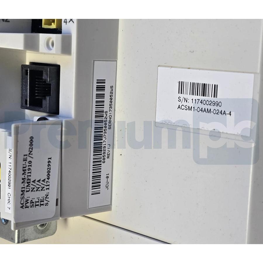 ABB ACSM1-04AM-024A-4 | 3AUA0000014471 Motion Control Drive 15HP 480V 24A NSMP