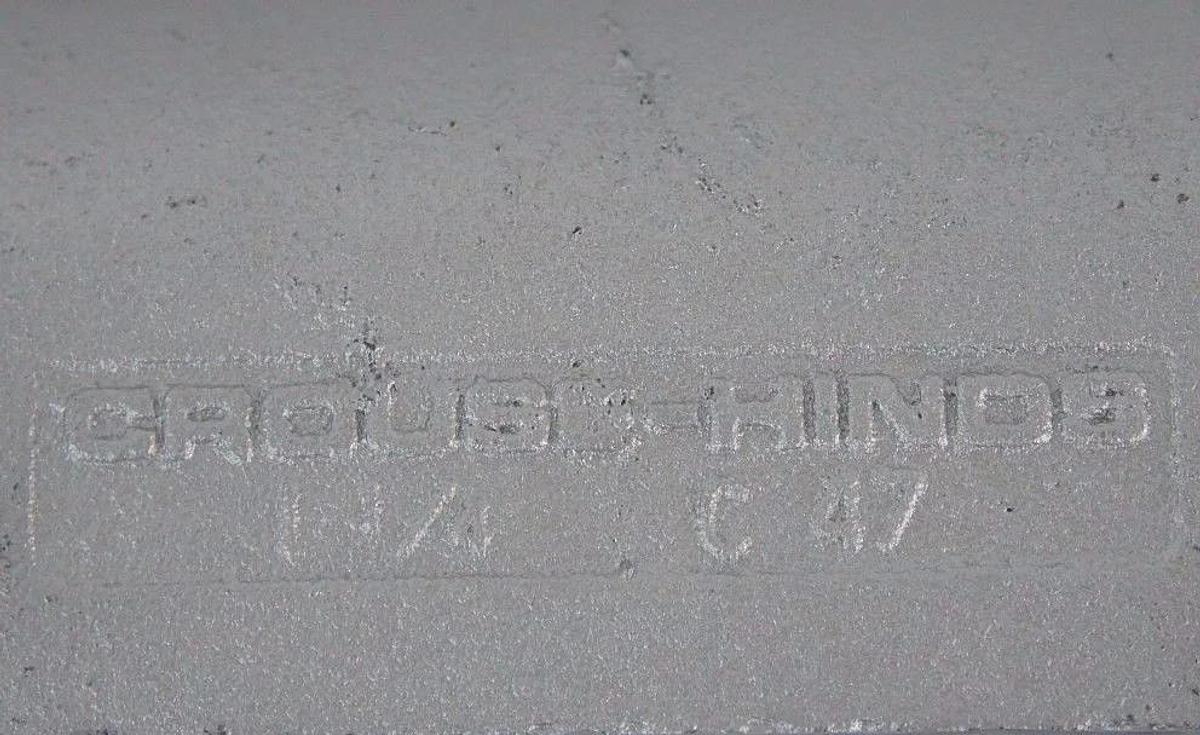 BOX OF 3 NEW COOPER CROUSE-HINDS C47 CONDUIT BODIES FORM C, 1-1/4"