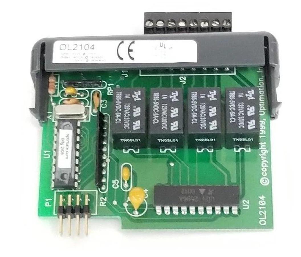 Used AUTOMATION DIRECT OL2104 OUTPUT MODULE 4POINT DIGITAL OPTILOGIC