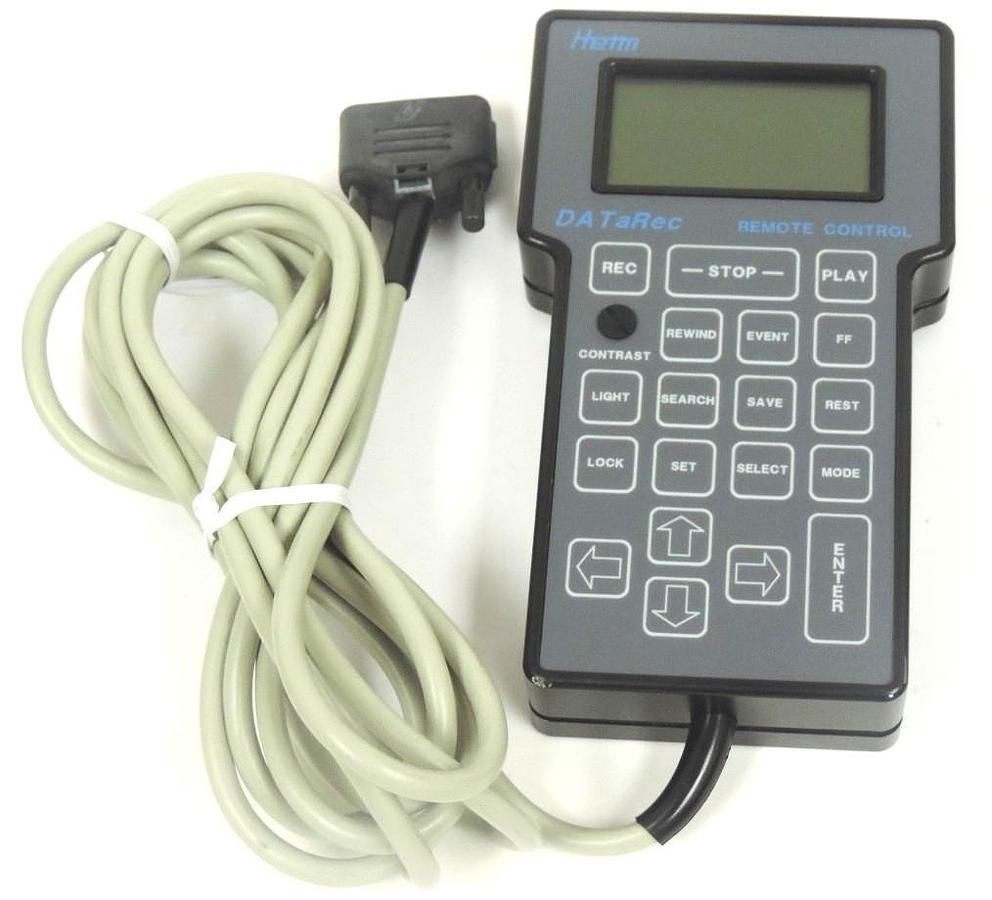Used RACAL-HEIM SYSTEMS GmbH DATaREC REMOTE CONTROL SERIAL NO. 015950-121999