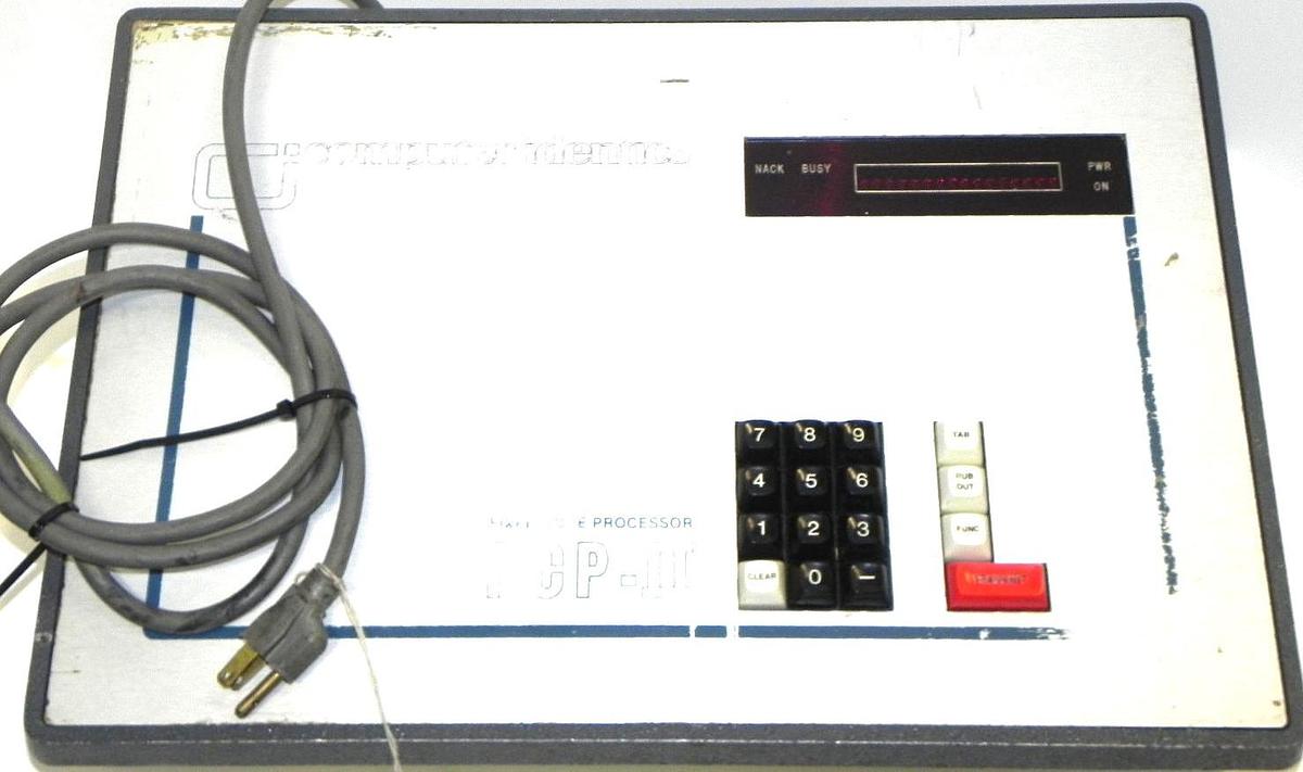 Used COMPUTER IDENTICS A1-66010-1 FIXED CODE PROCESSOR FCP-II