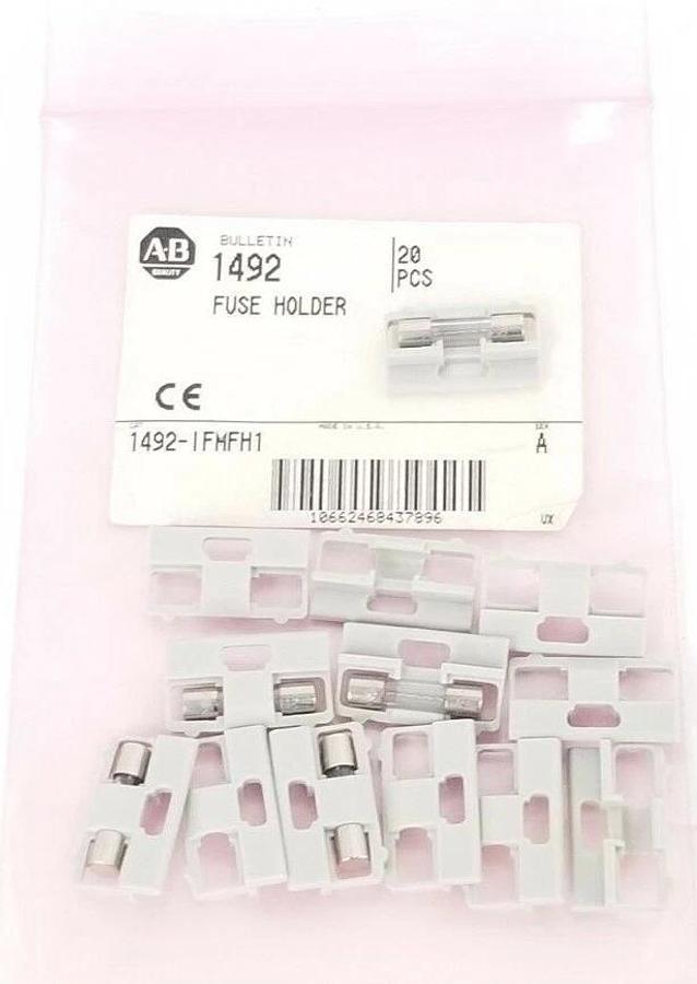 LOT OF 12 NEW ALLEN BRADLEY 1492-IFMFH1 FUSES HOLDERS 1492IFMFH1, SER. A