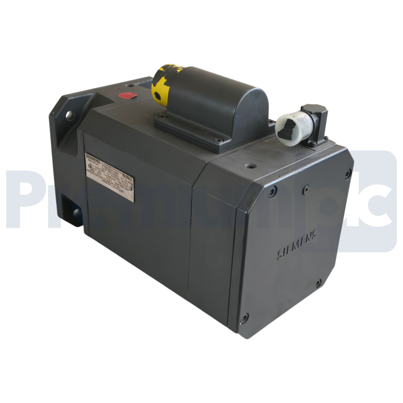Used Siemens 1FT6082-8AK71-4EB2 SIMOTICS S Brushless AC Servo Motor w/ Brake 24V NEW