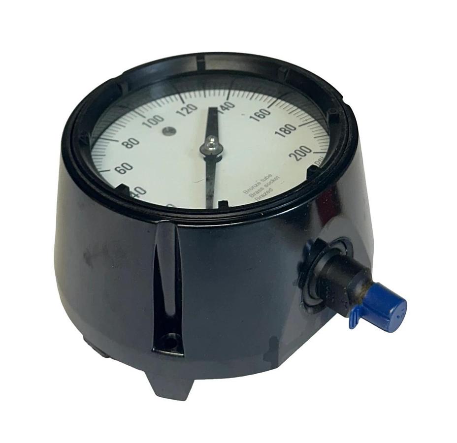 ASHCROFT 45-1279-AS-02L-200# / 451279AS02L200 DURAGAUGE PRESSURE GAUGE NSMP