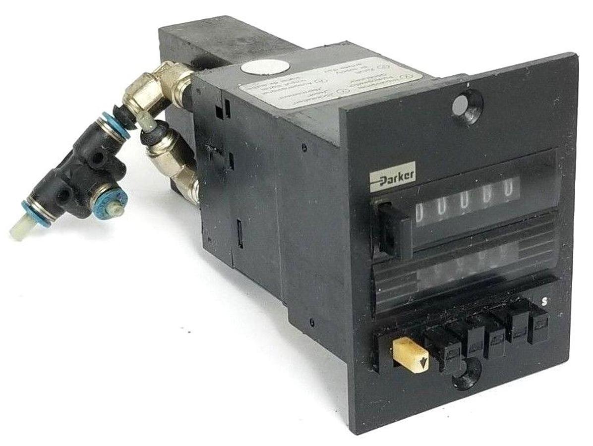 Used PARKER PCM-A11 TIMER W/MANUAL RESET 1SEC-27HR PCMA11