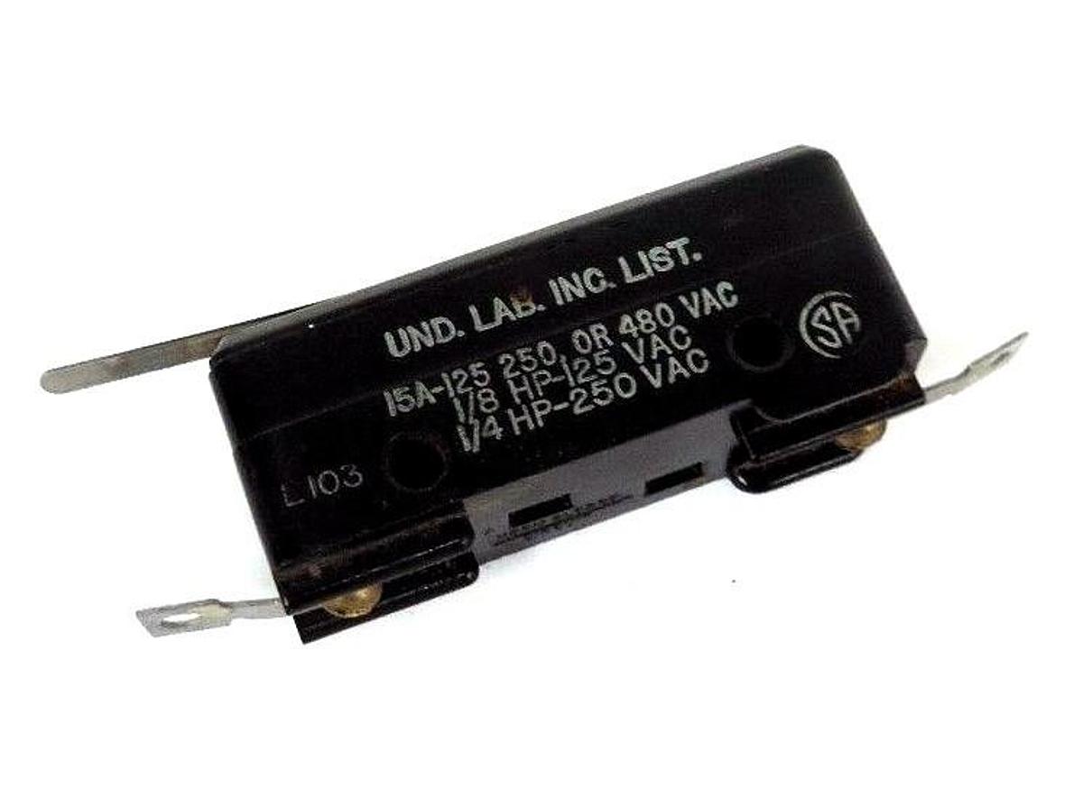 Used HONEYWELL MICRO SWITCH WZ-RL LIMIT SWITCH W/LEVER 15A 125 250 OR 480VAC, WZRL