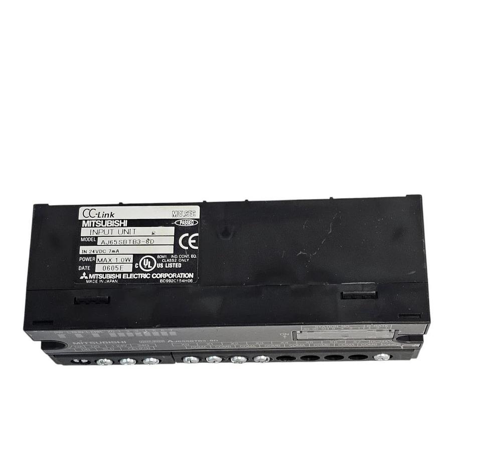 Used MITSUBISHI AJ65SBTB3-8D CC-LINK INPUT UNIT AJ65SBTB38D