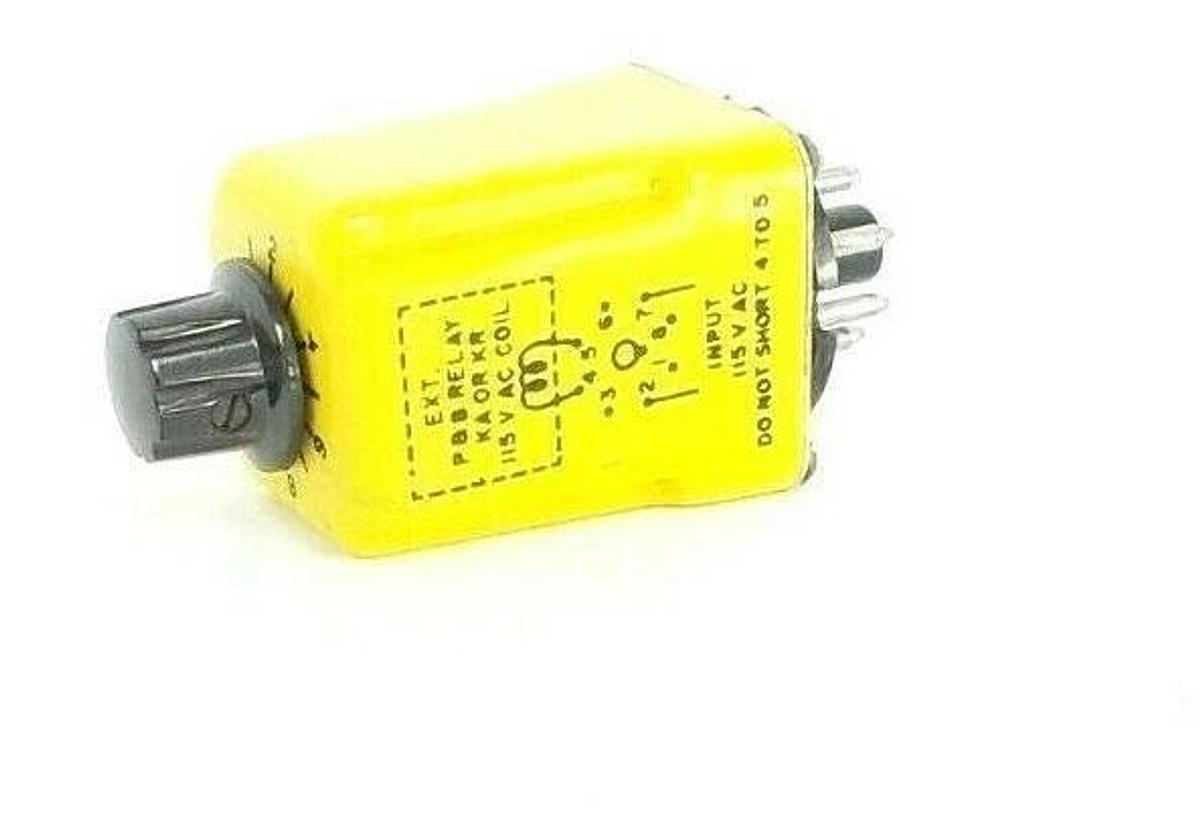 Used POTTER & BRUMFIELD CDB-21-70003 TIME DELAY RELAY 0.1-10SEC CDB2170003