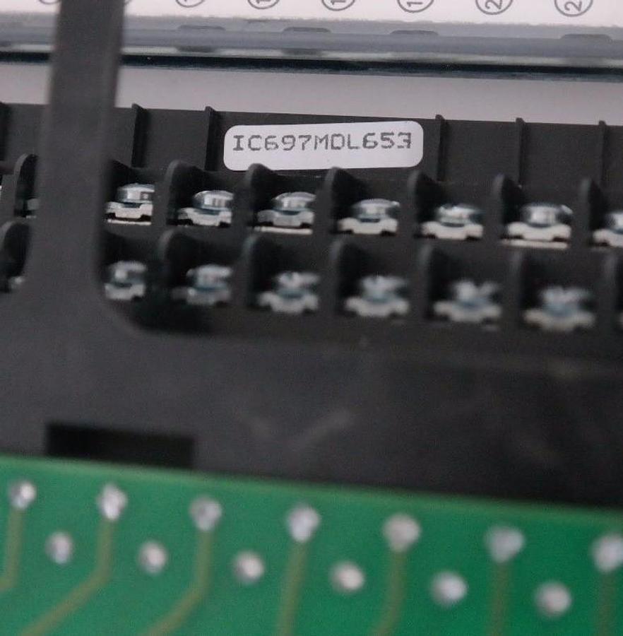 Used NEW GE FANUC IC697MDL653 INPUT MODULE I3C7B3, 44A731656-G01L, 24VDC