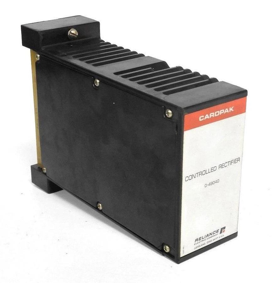 Used RELIANCE CARDPAK 0-49040 CONTROLLED RECTIFIER 049040