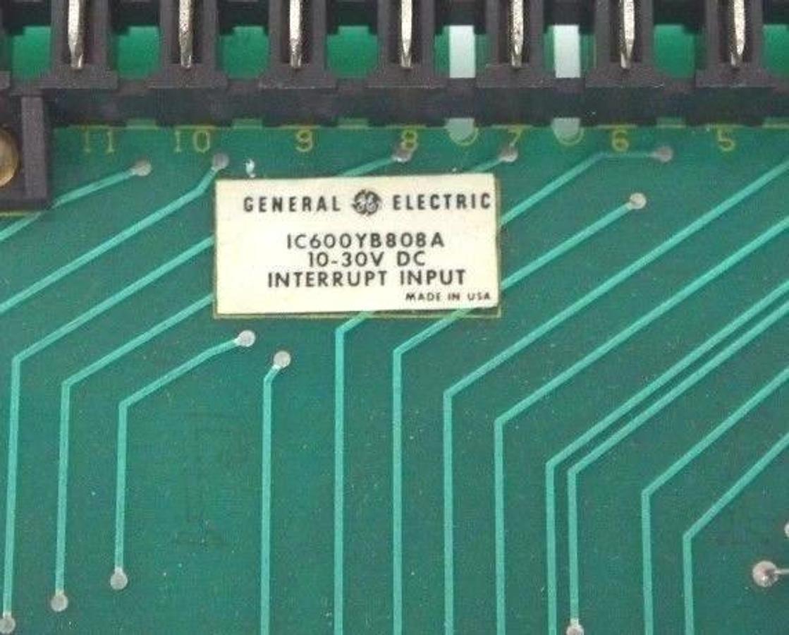 Refurbished GENERAL ELECTRIC FANUC IC600YB808A INPUT MODULE 10-30V 44B717321-002/2