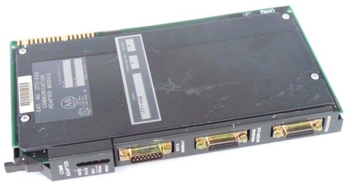 Used ALLEN BRADLEY 1771-KA2 COMMUNICATION ADAPTER MODULE F/W REV F SER A 1771KA2