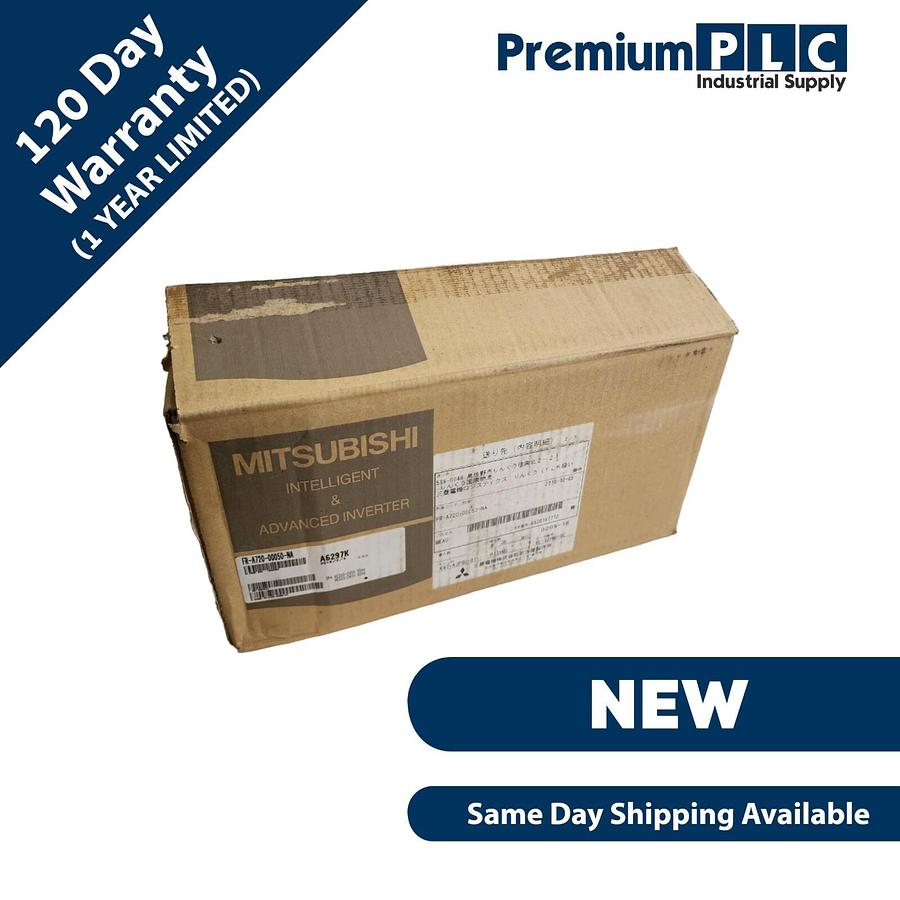 Used NEW MITSUBISHI FR-A720-00050-NA FREQROL FR-A700 VFD INVERTER 5A / 0.75kW / 1HP