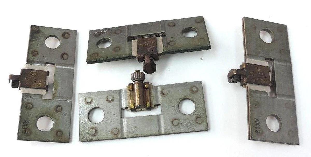 Used LOT OF 4 SQUARE D DD240 THERMAL UNIT HEATER ELEMENTS DD 240