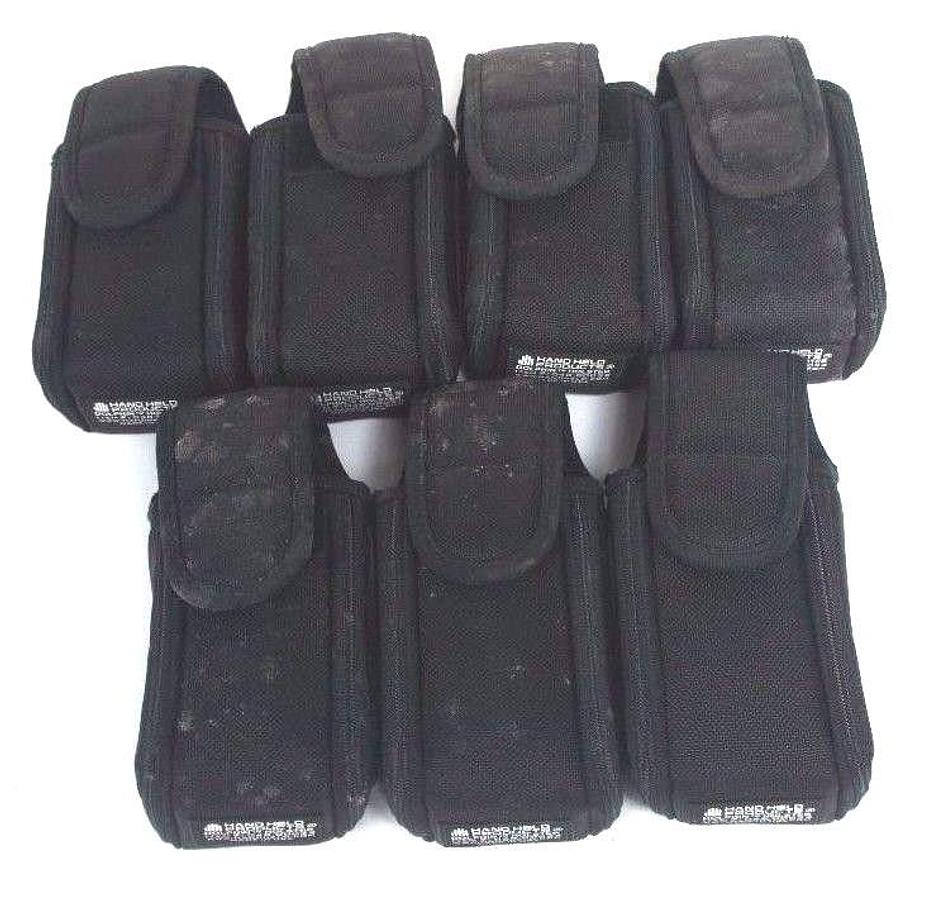 Used LOT OF 7 HAND HELD PRODUCTS 048-00032 DOLPHIN HOLSTERS 04800032