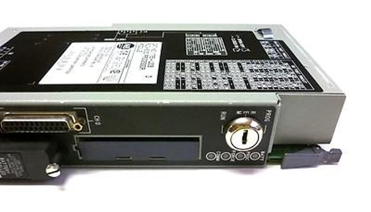 Used ALLEN BRADLEY 1785-L20B SER D PLC-5/20 PROCESSOR MODULE FIRMWARE REV. B 1785L20B