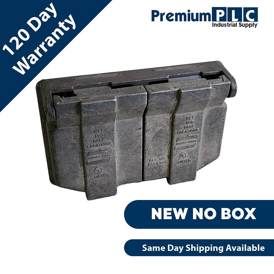 Used NEW EATON CROUSE-HINDS WLRD1 WET/DAMP LOCATION COVER SERIES WLRD 4.058.358