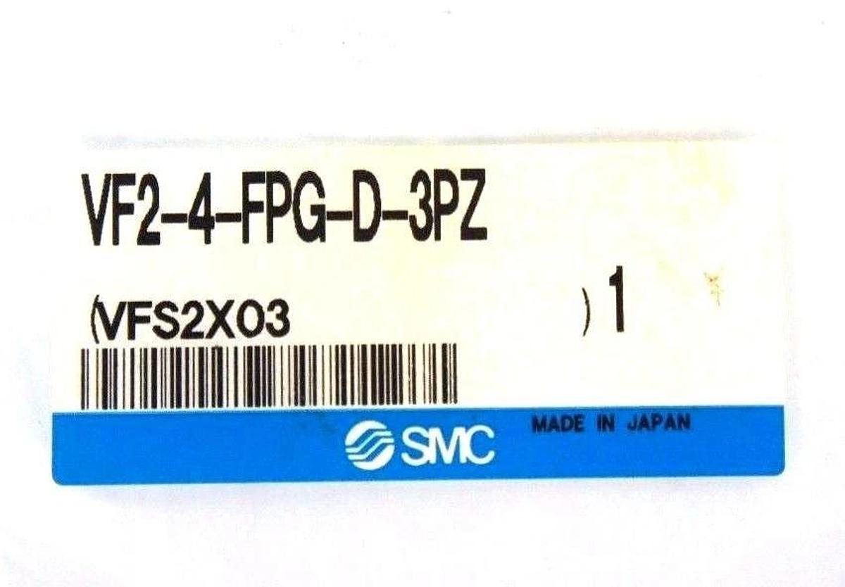 NEW SMC VF2-4-FPG-D-3PZ SOLENOID VALVE WITH VVFS2000-22A CHECK SPACER