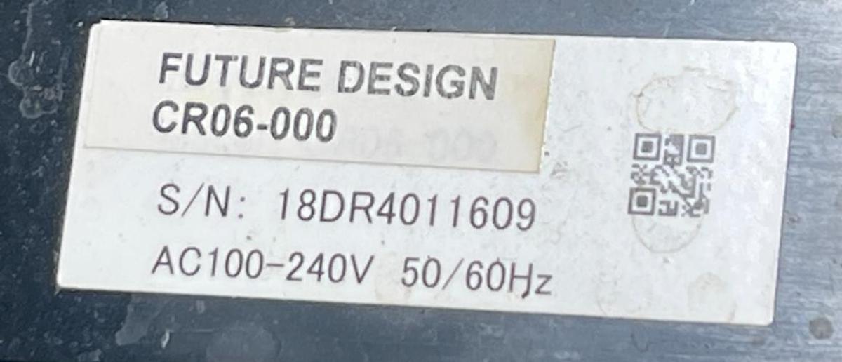 Used Future Design CR06-000 Chart Recorder 6-Channel Paperless Data Logger Ethernet
