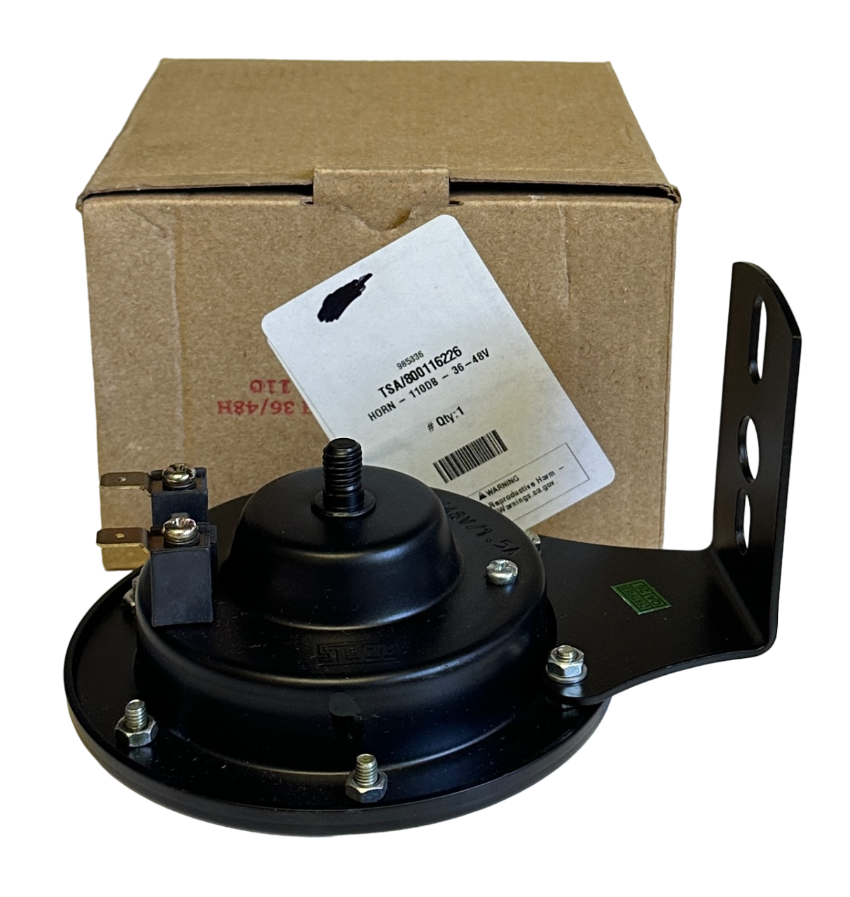 Used NEW TOTAL SOURCE ROOTS 800116226 OEM HORN 110DB 36-48V FOR FORKLIFT