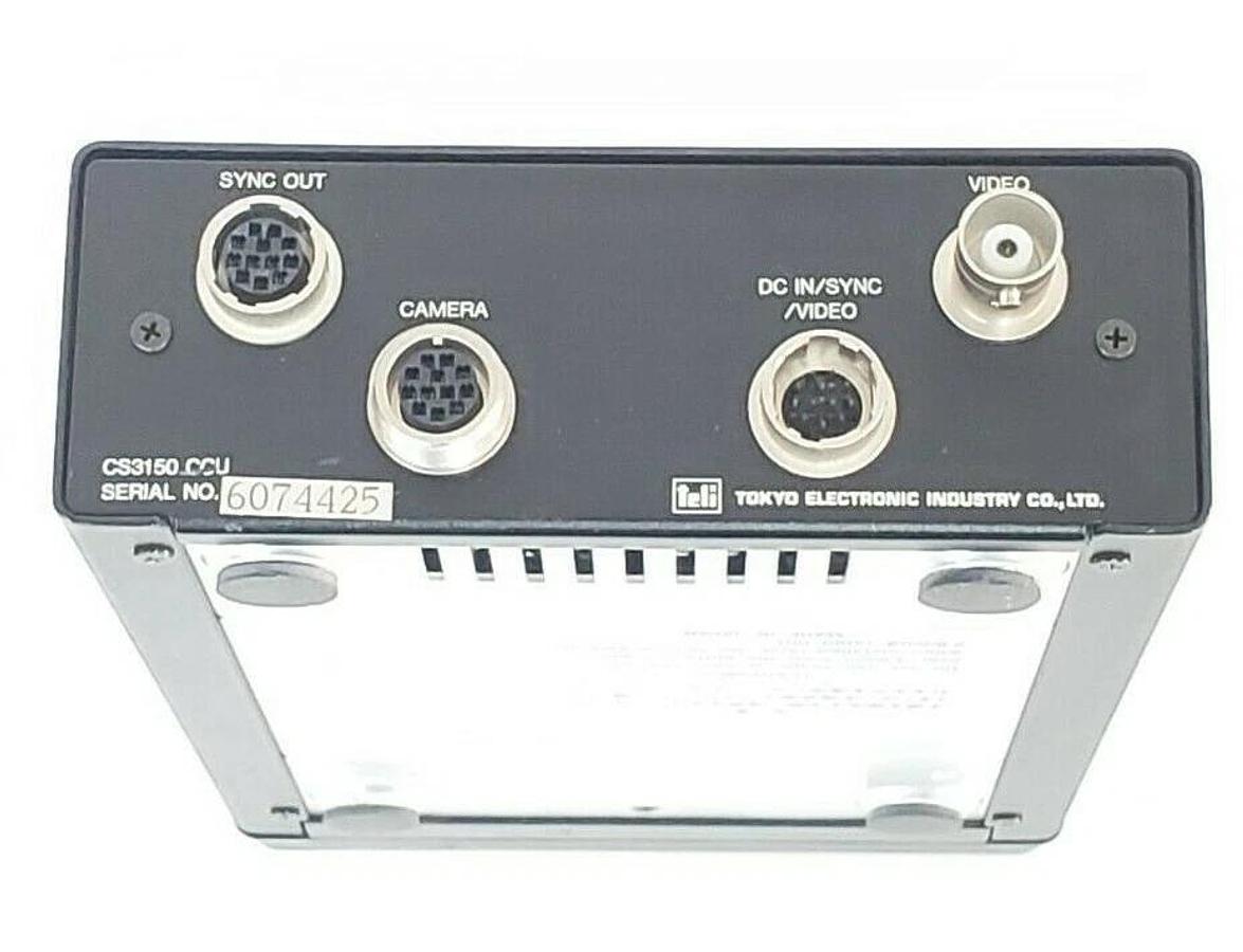 Used TOKYO ELECTRONIC IND. CS3150 CCU CAMERA CONTROLLER CCD