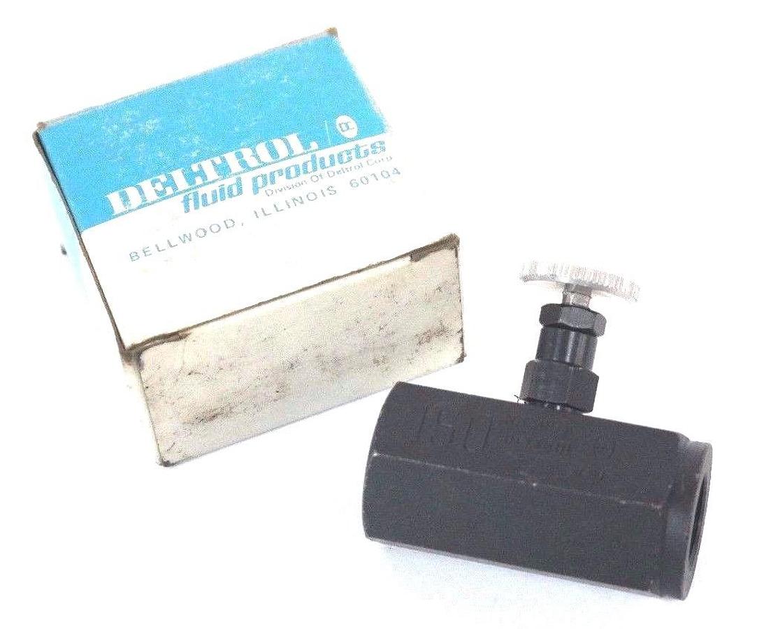 Used NIB DELTROL NB30SK FEMALE-TO-FEMALE NEEDLE VALVE 10126-14