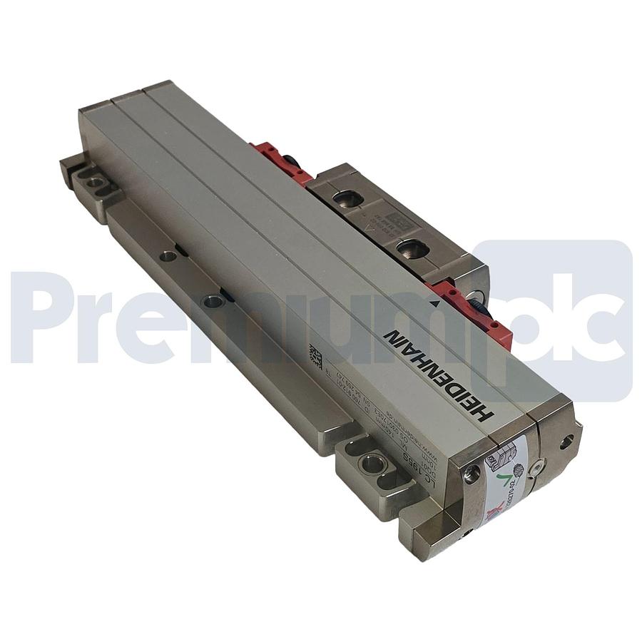Used HEIDENHAIN LC 195S 140 5.0 DQ01 Linear Encoder Scale DRIVE-CLiQ 760912-01 NUPI