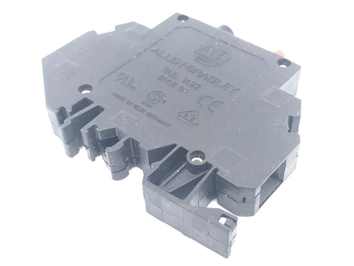 Used ALLEN BRADLEY 1492-GH010 CIRCUIT BREAKER SER. B, 1 AMP, 1492GH010