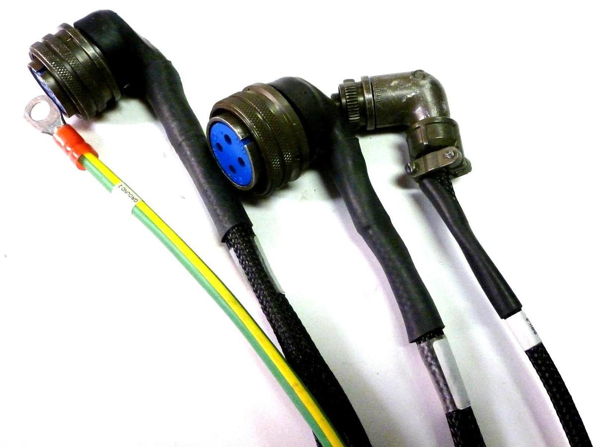 Used FANUC EE-3287-325-001 REV. C PWR/PULSE 1-3 ROBOT CABLE EE3287325001