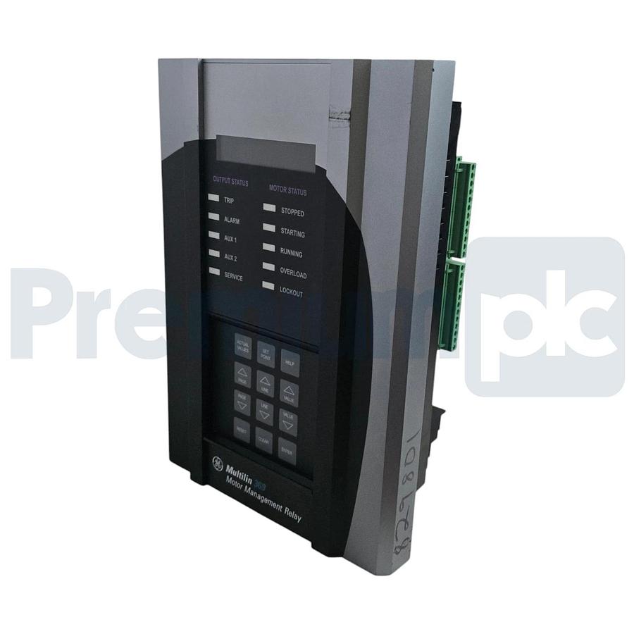 GE Multilin 369-HI-R-M-0-0-H-E Motor Protection Relay 12 RTDs Metering Profibus
