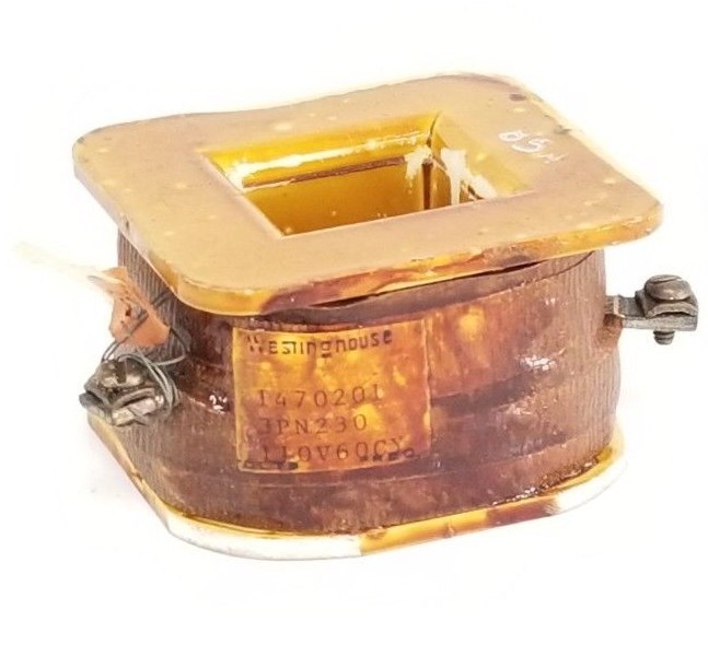 Used WESTINGHOUSE 1470201 COIL 3PN230, 110V 60CY