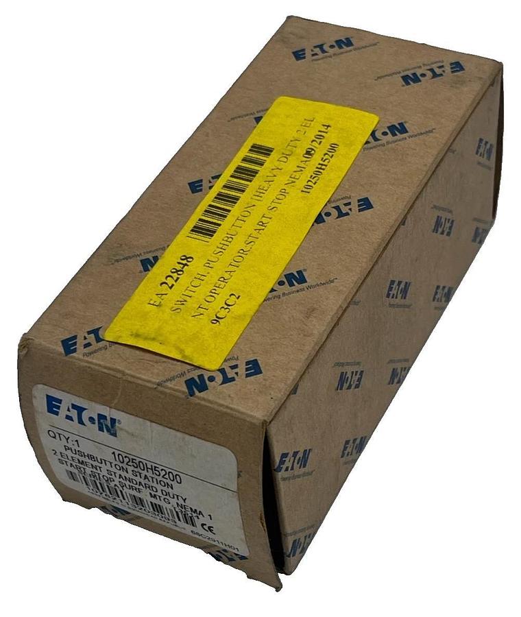 Eaton 10250H5200 Pushbutton Station | Start / Stop | NEMA 1 | Series A1