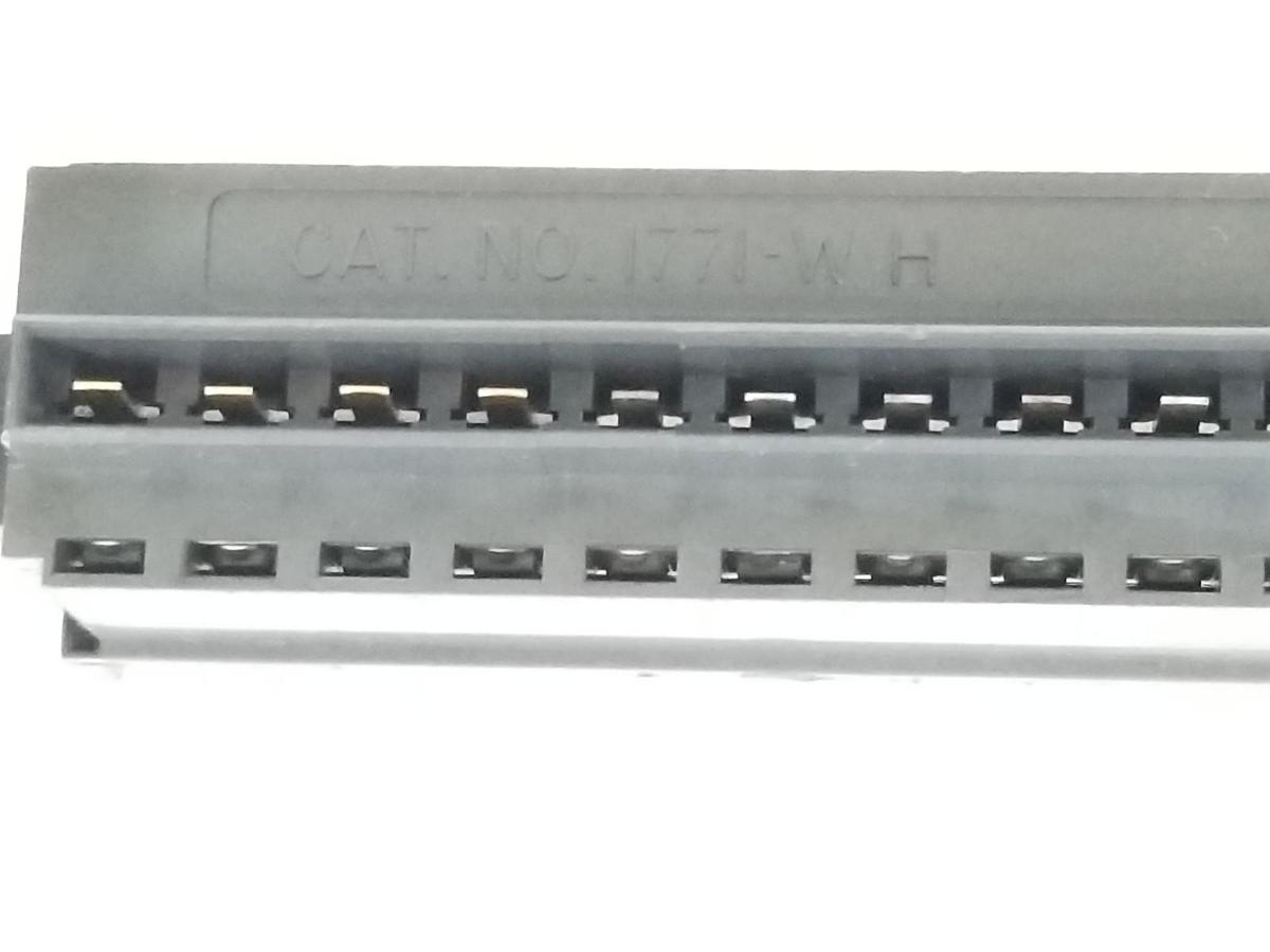 Used LOT OF 5 ALLEN BRADLEY / BUCHANAN 1771-WH 21-TERMINAL WIRING ARMS 1771WH