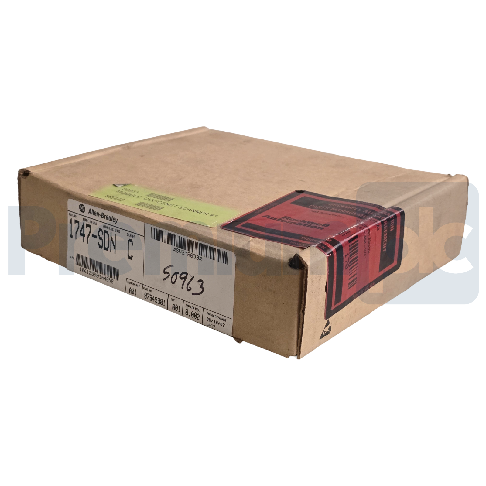 Allen Bradley 1747-SDN /C SLC 500 DeviceNet Scanner Module 1747SDN REV. A01 NSFS