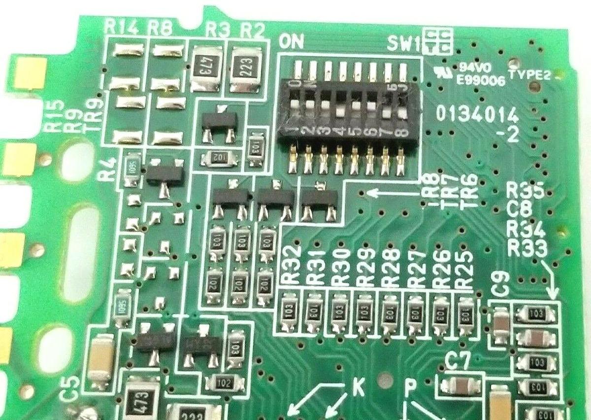 Used KOYO ELECTRONICS KCV-4.6S-C I/O CONTROL BOARD 0134014-2 TYPE: 2 KT-V4S-C-D