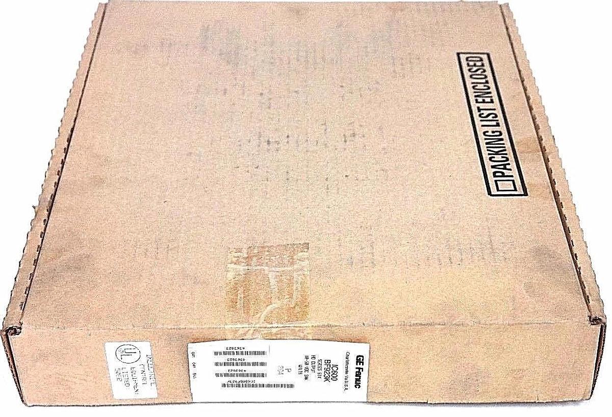 Used FACTORY SEALED FANUC IC600BF923K OUTPUT MODULE SERIES 6, IC600 BF923K SINK